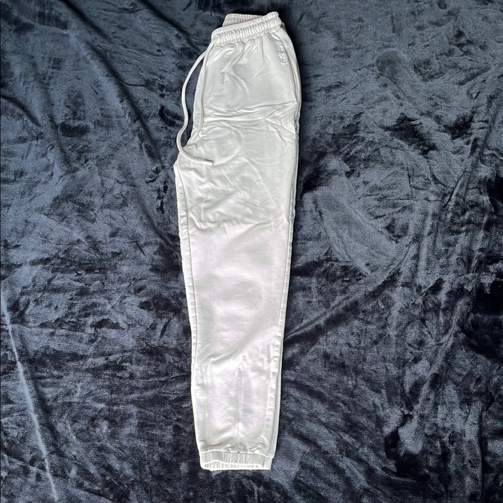 Meshki Cream Sweatpants